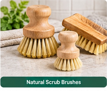 Natural Scrub Brushes
