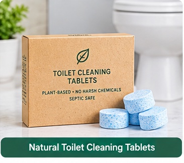 Natural Toilet Cleaning Tablets