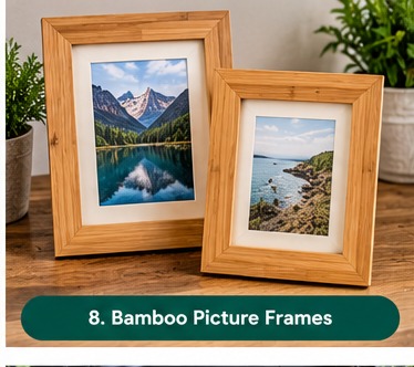 Bamboo Picture Frames