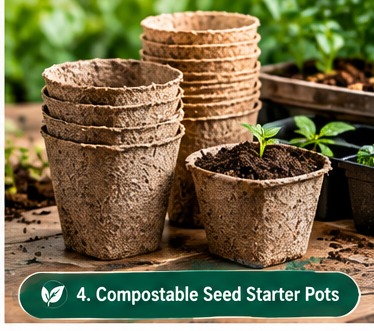 Compostable Seed Starter Pots