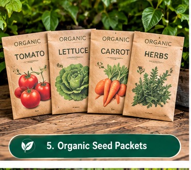 Organic Seed Packets