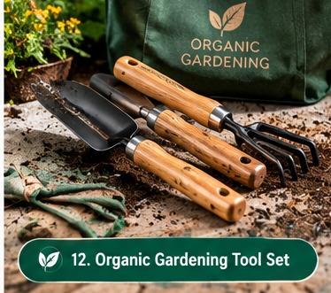 Organic Gardening Tool Set