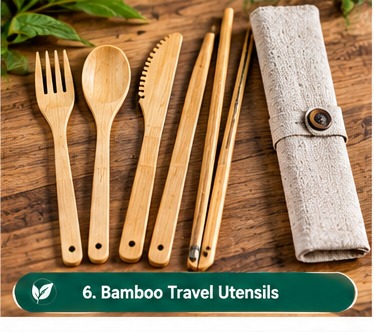Bamboo Travel Utensils