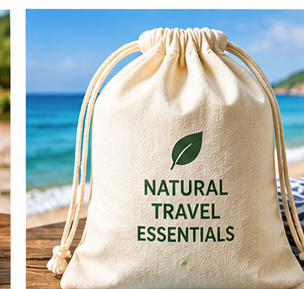 Organic Cotton Travel Bag